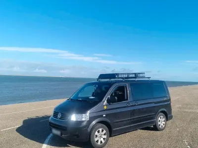 Gebraucht VW Multivan 130 PS (95 kW) 2005 Schwarz Van / Kleinbus