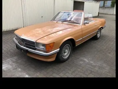 Gebraucht Mercedes SL280 170 PS (125 kW) 1971 Gold Cabrio