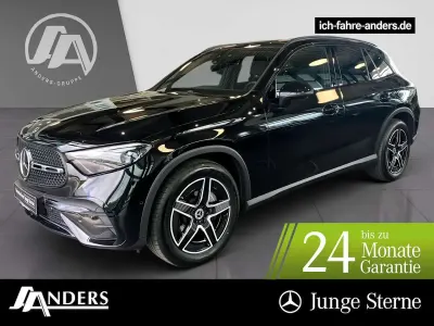Gebraucht Mercedes GLC200 AMG 204 PS (150 kW) 2024 Schwarzlack obsidianschwarz SUV