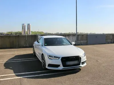Gebraucht Audi A7 S-Line 320 PS (235 kW) 2015 Weiß Kleinwagen