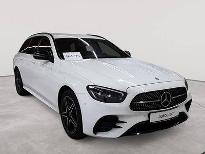 Gebraucht Mercedes E300 AMG line 194 PS (142 kW) 2022 Polarweiß Kombi