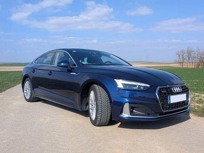 Brugt Audi A5 Sportback Ambiente 204 HK (150 kW) 2022 Blå Hatchback