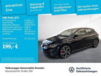Gebraucht VW Polo GTI 207 PS (152 kW) 2023 Deep black perleffekt Limousine