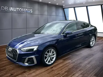 Gebraucht Audi A5 Sportback S-Line 204 PS (150 kW) 2024 Blau Kleinwagen