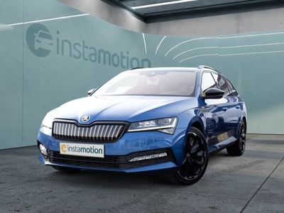 gebraucht Skoda Superb Combi 1.4TSI iV DSG Sportline STHZG P-DACH AHK MATRIX