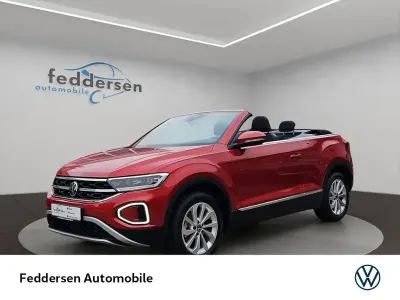 Gebraucht VW T-Roc Cabriolet Style 150 PS (110 kW) 2025 Kings red metallic (metallic) Cabrio