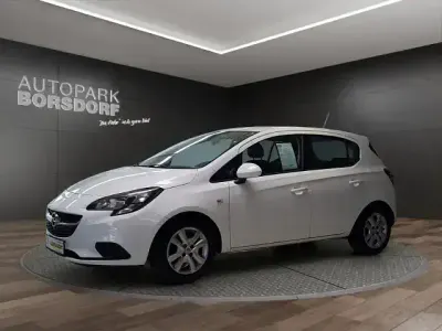Gebraucht Opel Corsa Edition 90 PS (66 kW) 2016 Weiß Kleinwagen