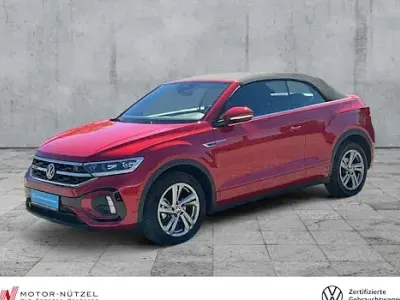 Gebraucht VW T-Roc Cabriolet R-line 150 PS (110 kW) 2025 Rot Cabrio