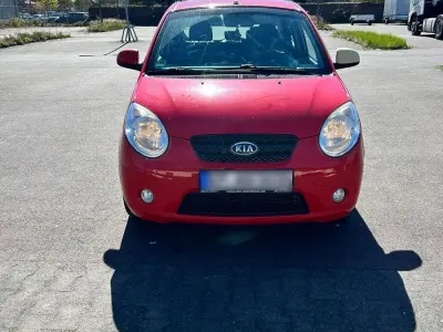 Brugt Kia Picanto 65 HK (47 kW) 2010 Rød Hatchback