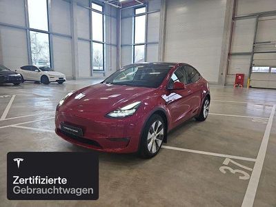 Red multicoat Gebraucht 2022 Tesla Model Y Long Range AWD SUV | 40.400 € (Etwas zu teuer)