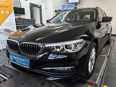 Usata BMW 530 Sport Line 252 CV (185 kW) 2017 Nero Station wagon