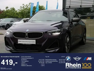 Gebraucht BMW M240i M Sport 374 PS (275 kW) 2024 Thundernight metallic Coupé