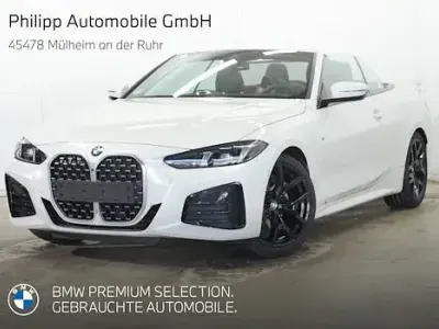 Brugt BMW 420 Luxury Line 184 HK (135 kW) 2025 Hvid Cabriolet