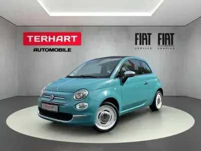 Second-hand Fiat 500C 69 CP (50 kW) 2018 Albastru Cabrio