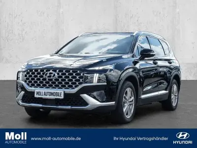 Gebraucht Hyundai Santa Fe Trend 179 PS (131 kW) 2022 Phantom black (metallic) SUV