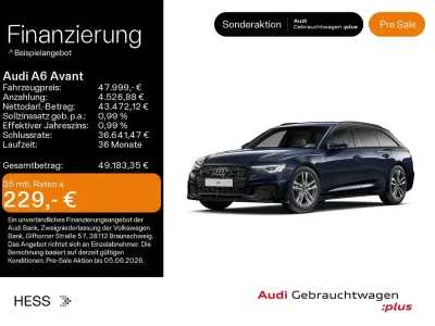Occasion Audi A6 Design 204 ch (150 kW) 2025 Bleue Break