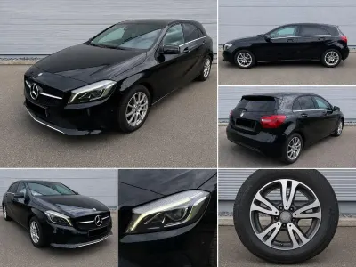 Brugt Mercedes A180 109 HK (80 kW) 2016 Sort Sedan