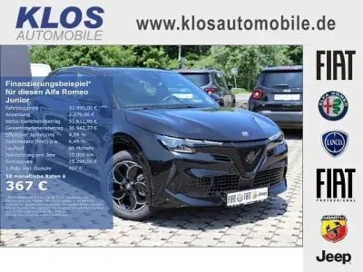 Neu Alfa Romeo Junior 145 PS (106 kW) 2026 Nero tortona (schwarz) SUV