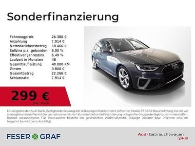 Usata Audi A4 S-Line 204 CV (150 kW) 2023 Grigio Station wagon