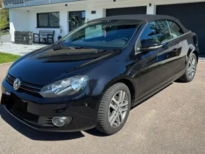 Gebraucht VW Golf Cabriolet 122 PS (89 kW) 2012 Schwarz Cabrio