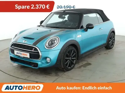 Brugt Mini Cooper S Cabriolet 192 HK (141 kW) 2016 Grøn Cabriolet