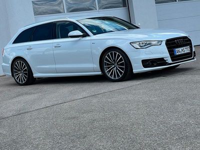 Gebraucht Audi A6 S-Line 190 PS (139 kW) 2015 Weiß Kombi