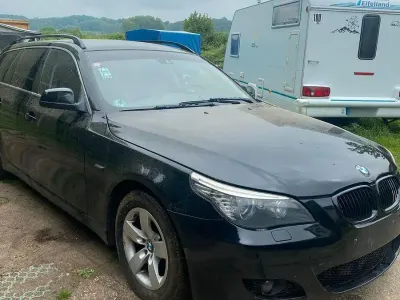 Gebraucht BMW 520 163 PS (119 kW) 2009 Schwarz Kombi