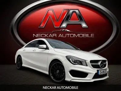 Gebraucht Mercedes CLA250 AMG line 211 PS (155 kW) 2013 Weiß Coupé