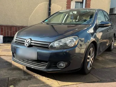 Gebraucht VW Golf VI Comfortline 80 PS (58 kW) 2009 Blau Kleinwagen