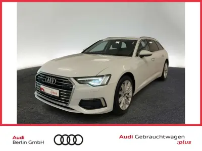 Gebraucht Audi A6 Design 265 PS (194 kW) 2023 Gletscherweiß metallic Kombi