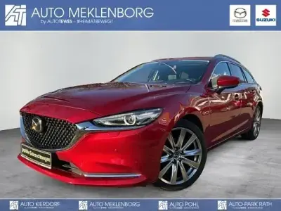 Brugt Mazda 6 Sports-Line 194 HK (142 kW) 2022 Rød Stationcar