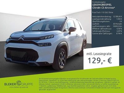 Usata Citroën C3 Aircross Shine 110 CV (80 kW) 2023 Bianco SUV