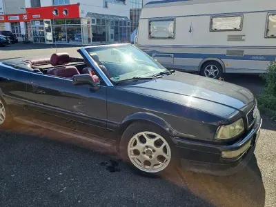 Gebraucht Audi Cabriolet 116 PS (85 kW) 1996 Schwarz Cabrio