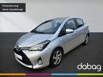 Brugt Toyota Yaris Hybrid 101 HK (74 kW) 2016 Sølv Hatchback