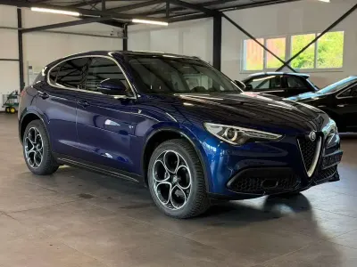Gebraucht Alfa Romeo Stelvio Lusso 280 PS (205 kW) 2021 Colore esterno (blu montec SUV
