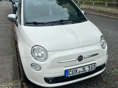 Używany Fiat 500 69 KM (50 kW) 2012 Biały Sedan/Limuzyna