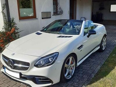 Gebraucht Mercedes SLK350 306 PS (225 kW) 2011 Weiß Cabrio