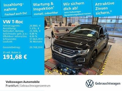 Gebraucht VW T-Roc Sportline 190 PS (139 kW) 2020 Deep black perleffekt/deep bla SUV
