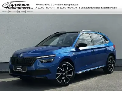 Gebraucht Skoda Kamiq Monte Carlo 110 PS (80 kW) 2022 Raceblau metallic SUV