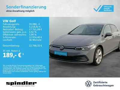 Gebraucht VW Golf VIII Style 131 PS (96 kW) 2022 Grau Limousine
