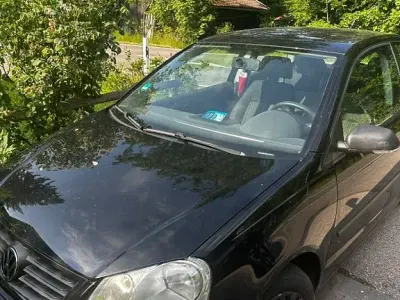 Gebraucht VW Polo Trendline 60 PS (44 kW) 2009 Schwarz Kleinwagen