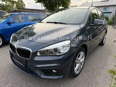 Gebraucht BMW 218 Active Tourer Sport Line 150 PS (110 kW) 2017 Grau Van / Kleinbus