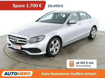 Gebraucht Mercedes E350 Avantgarde 258 PS (189 kW) 2017 Grau Limousine