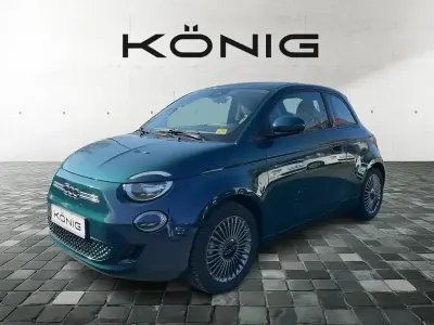 Usata Fiat 500e 86 kW (118 CV) 2021 Verde Utilitaria