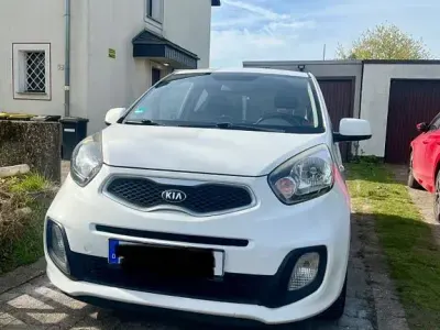 Brugt Kia Picanto 69 HK (50 kW) 2013 Hvid Hatchback
