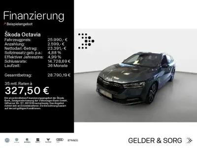 Brugt Skoda Octavia Dynamic 190 HK (139 kW) 2021 Grå Stationcar