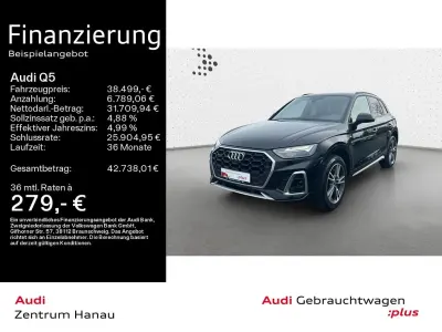 Gebraucht Audi Q5 S-Line 286 PS (210 kW) 2022 Mythosschwarz metallic SUV