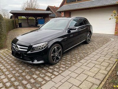 Usata Mercedes C300e Avantgarde 306 CV (225 kW) 2020 Nero Berlina