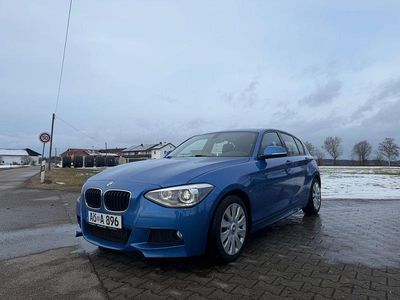 Blau Gebraucht 2013 BMW 116 M Sport Kleinwagen | 8.999 € (Fairer Preis)