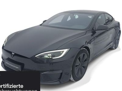 Usado Tesla Model S Long Range AWD 492 kW (670 HP) 2024 Cinzento Citadino